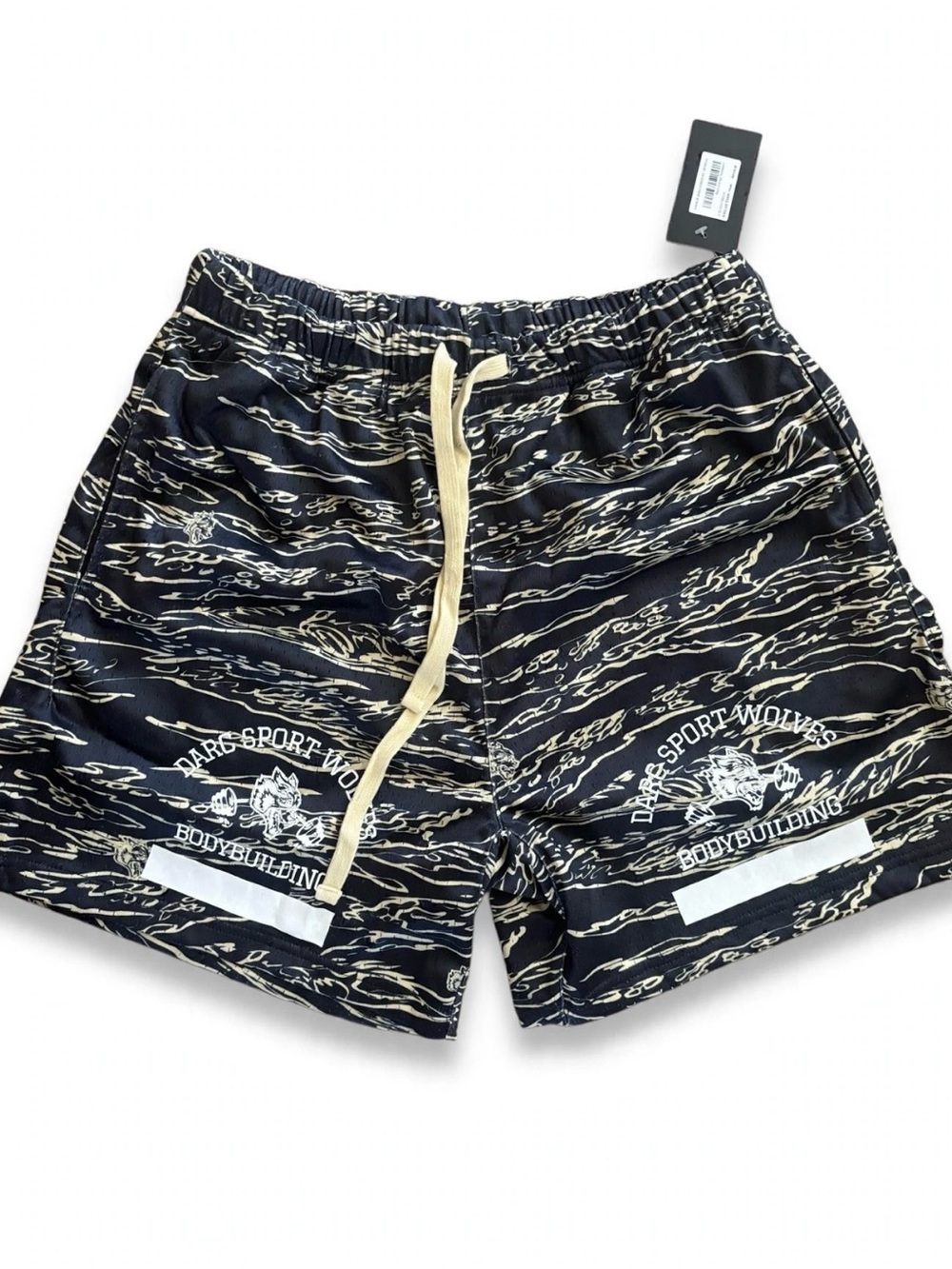 Darc Sport League Mesh Everyday Shorts Mens M Desert Tiger Camo 247/1000 NWT Lim